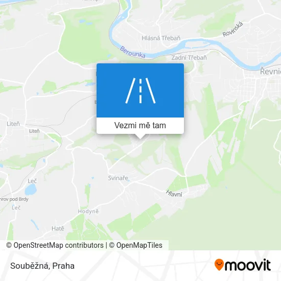 Souběžná mapa