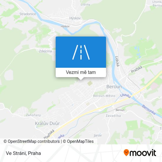 Ve Stráni mapa