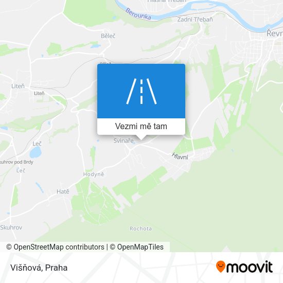 Višňová mapa