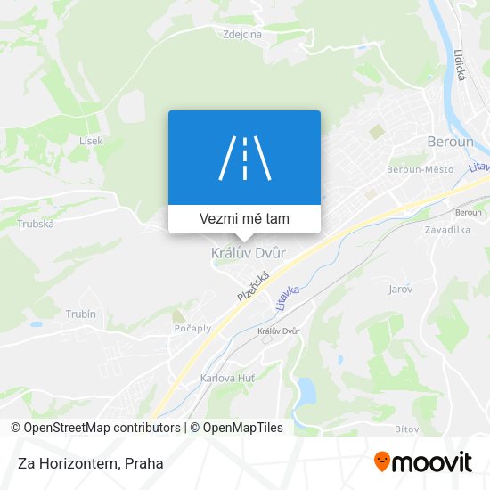 Za Horizontem mapa