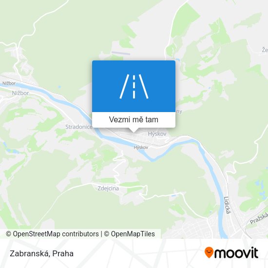 Zabranská mapa
