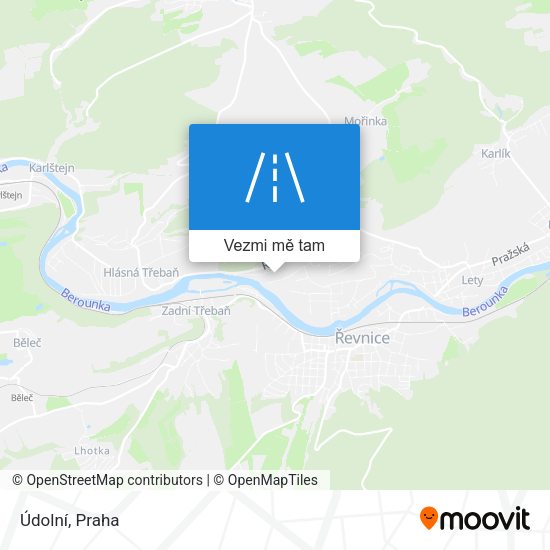 Údolní mapa