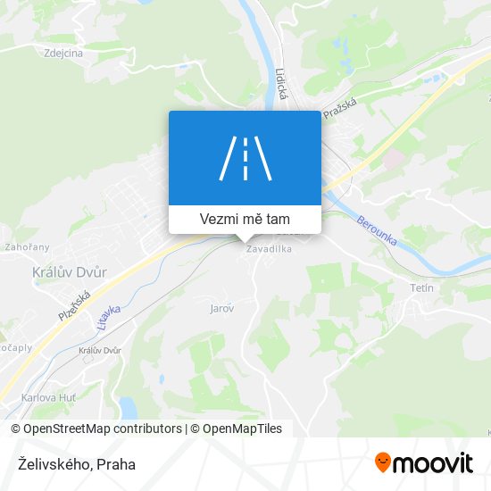 Želivského mapa