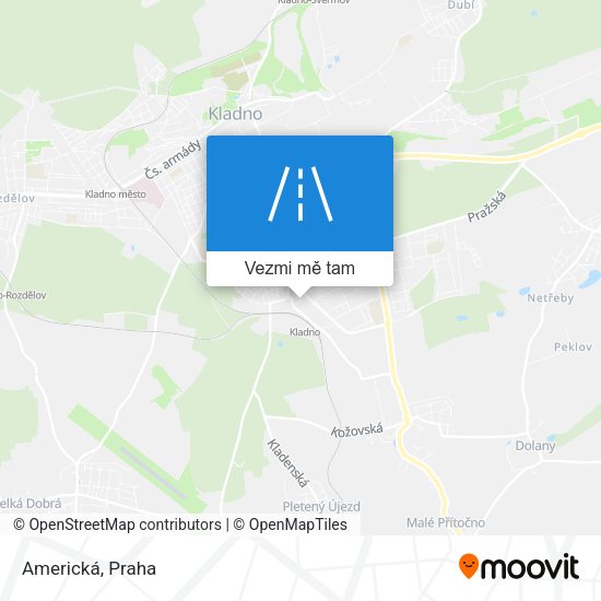 Americká mapa