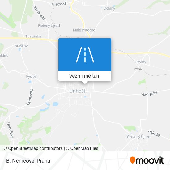 B. Němcové mapa