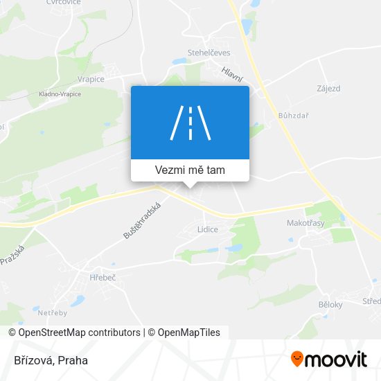 Břízová mapa