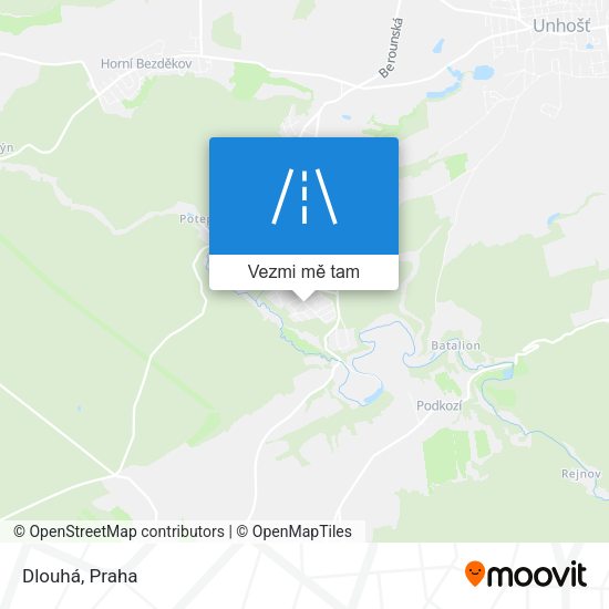 Dlouhá mapa