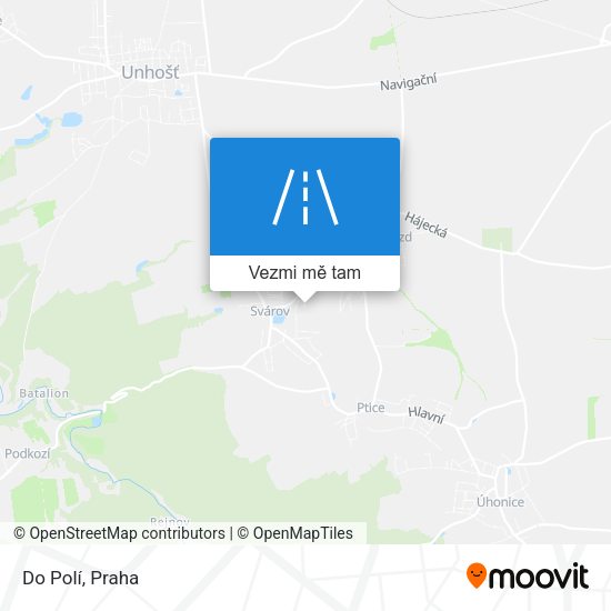 Do Polí mapa