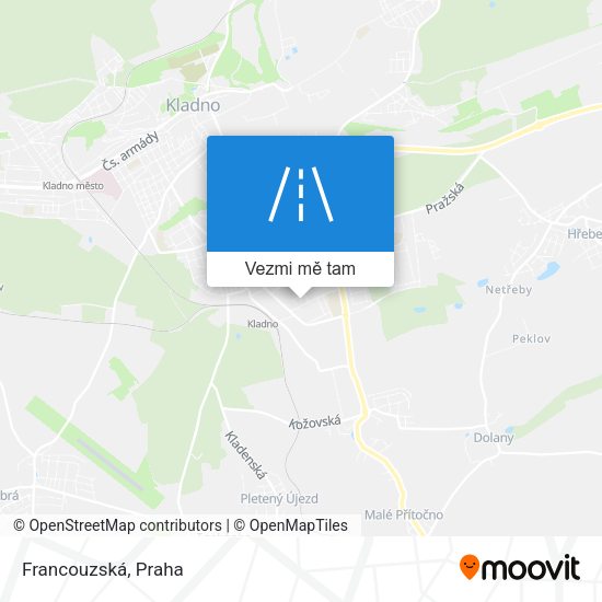 Francouzská mapa