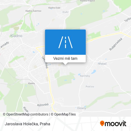 Jaroslava Holečka mapa