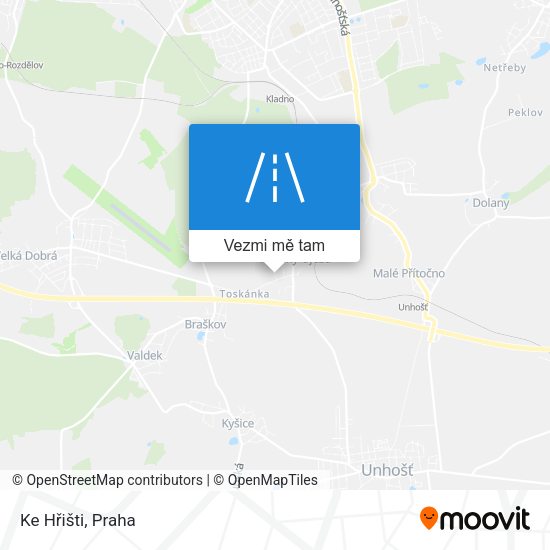 Ke Hřišti mapa