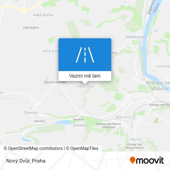 Nový Dvůr mapa