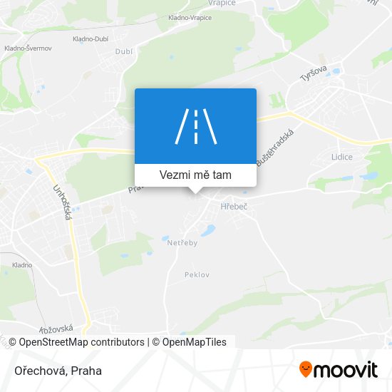 Ořechová mapa