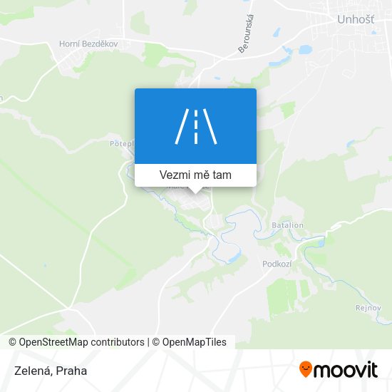 Zelená mapa