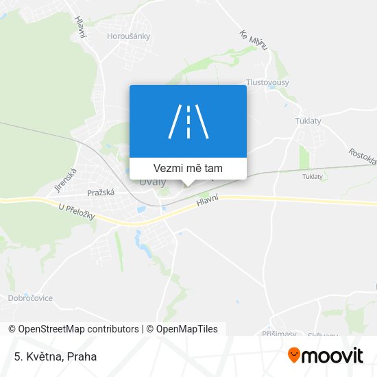 5. Května mapa