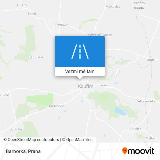 Barborka mapa