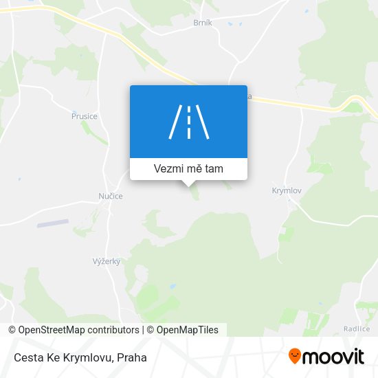 Cesta Ke Krymlovu mapa