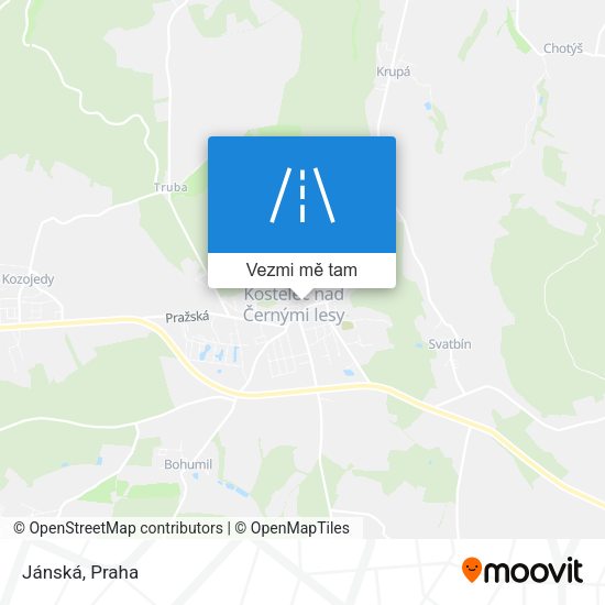 Jánská mapa