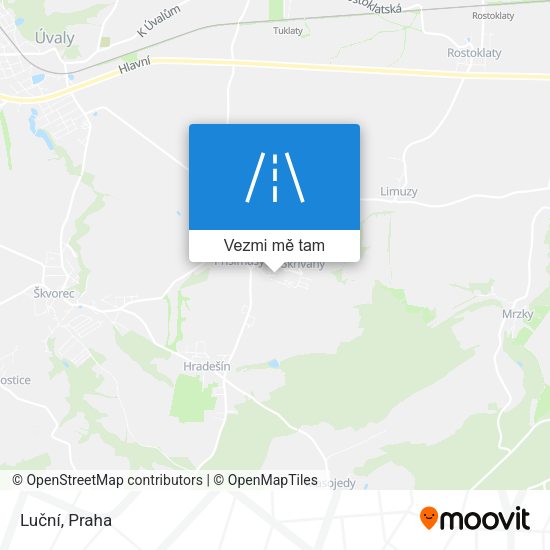 Luční mapa