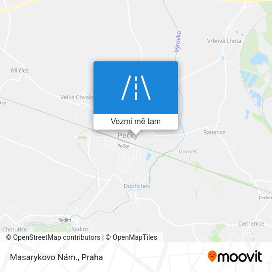 Masarykovo Nám. mapa