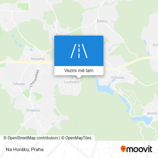 Na Horáku mapa