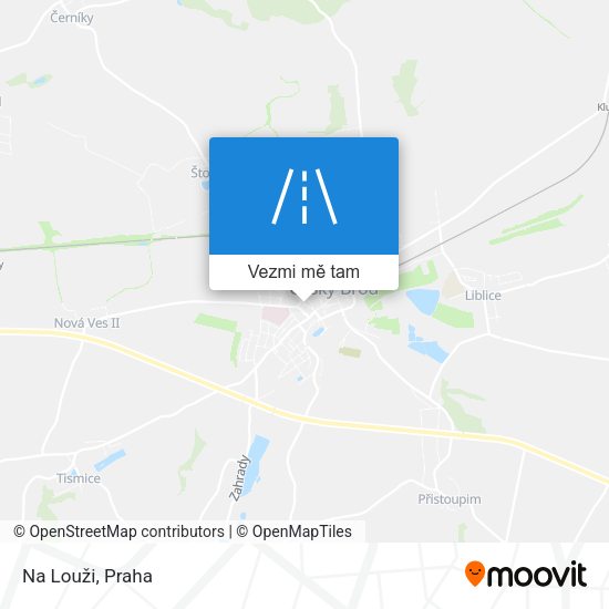 Na Louži mapa