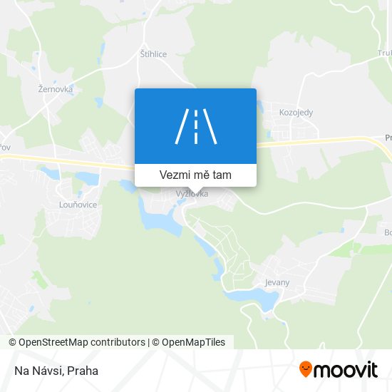 Na Návsi mapa