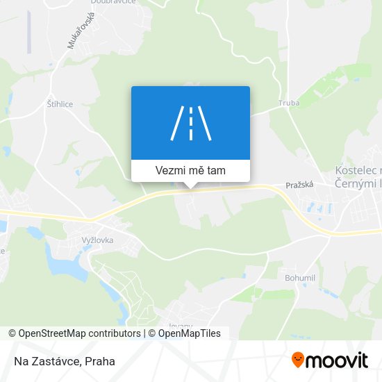 Na Zastávce mapa