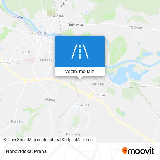 Nebovidská mapa