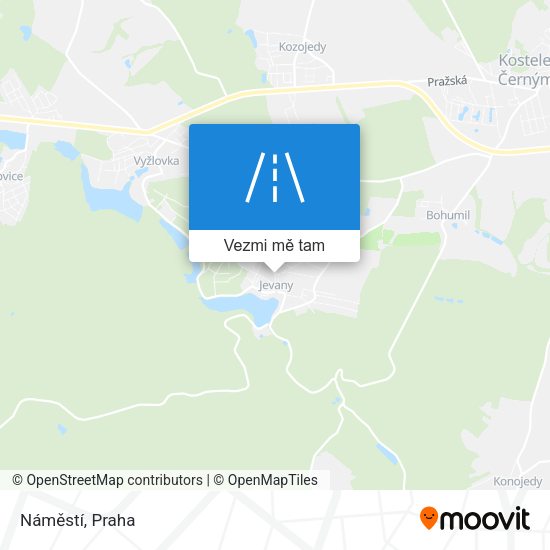 Náměstí mapa