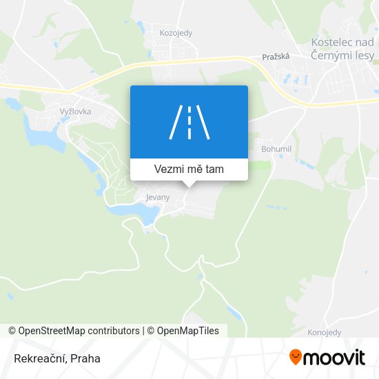 Rekreační mapa