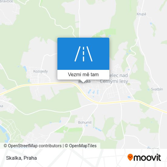 Skalka mapa