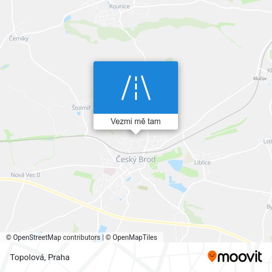 Topolová mapa