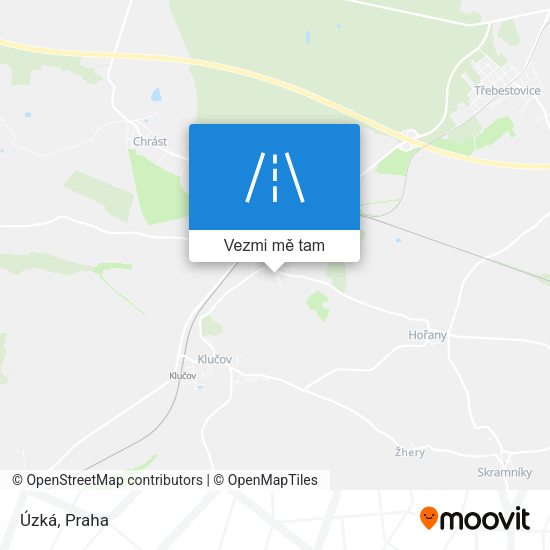Úzká mapa