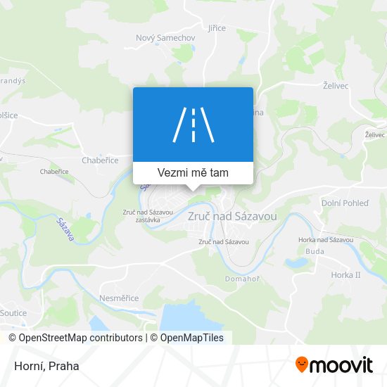 Horní mapa