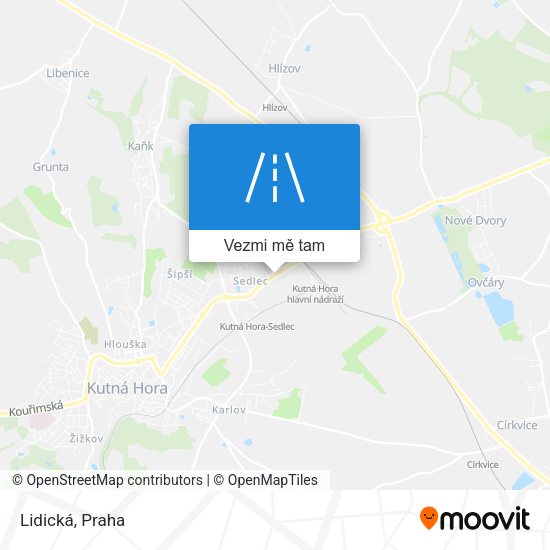 Lidická mapa