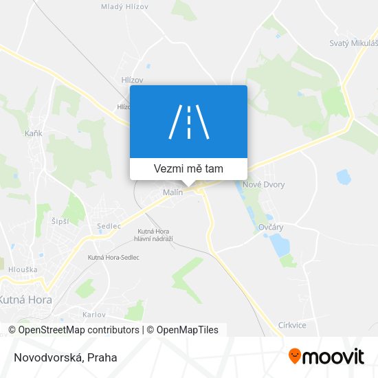 Novodvorská mapa