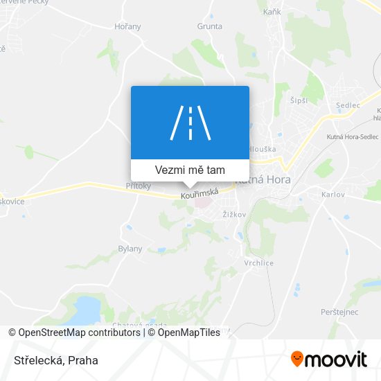Střelecká mapa