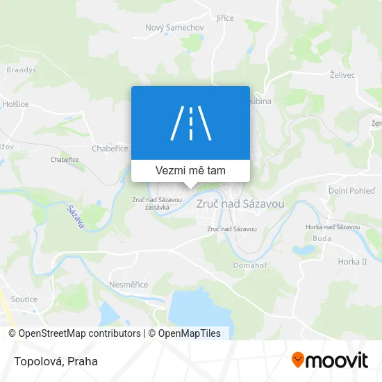 Topolová mapa