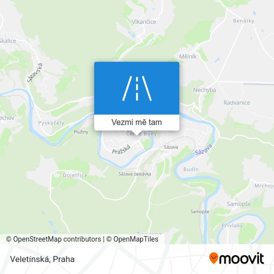 Veletínská mapa
