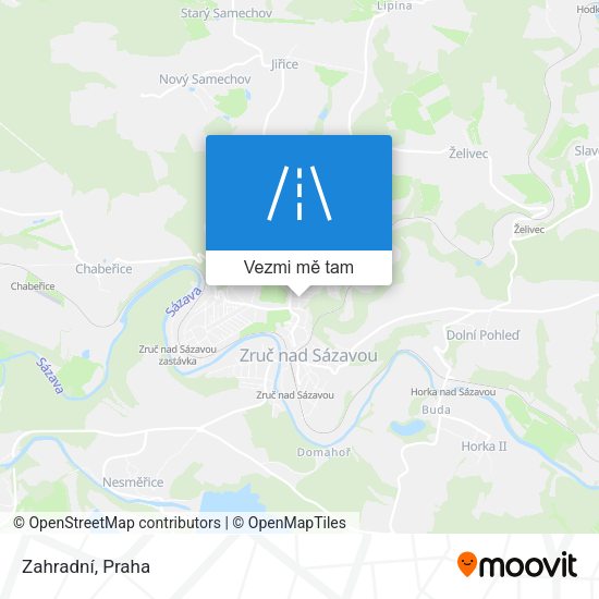 Zahradní mapa