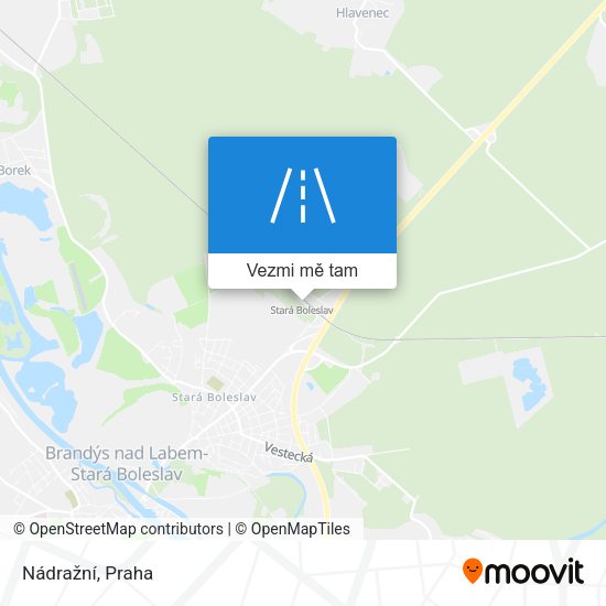 Nádražní mapa
