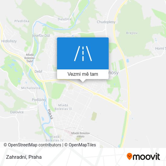 Zahradní mapa