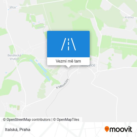 Italská mapa