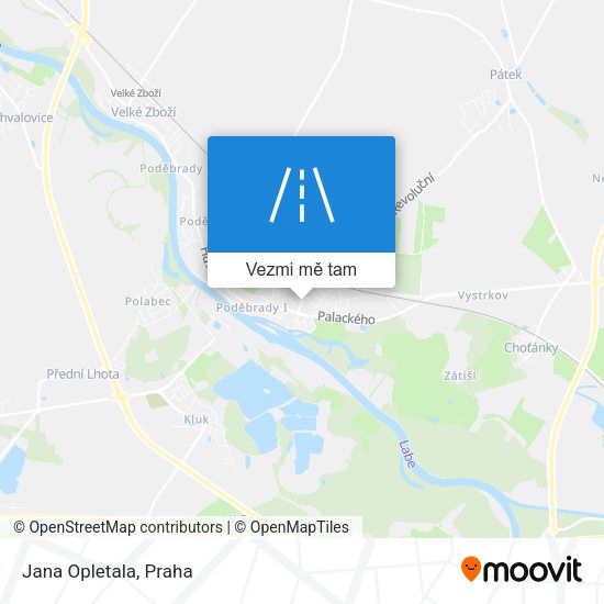 Jana Opletala mapa