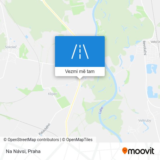 Na Návsi mapa