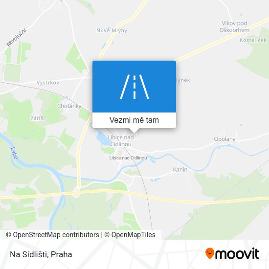 Na Sídlišti mapa