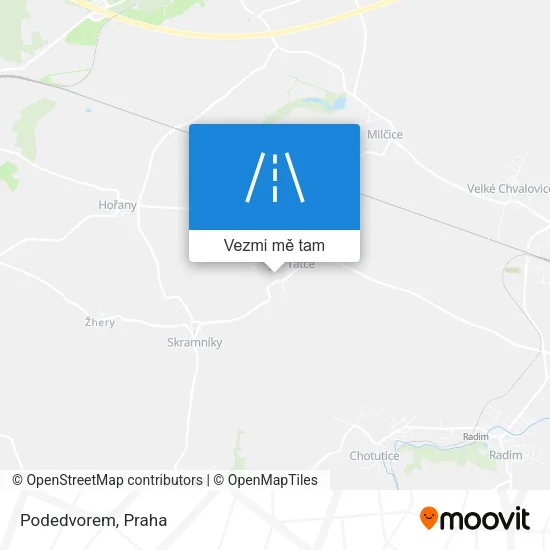Podedvorem mapa