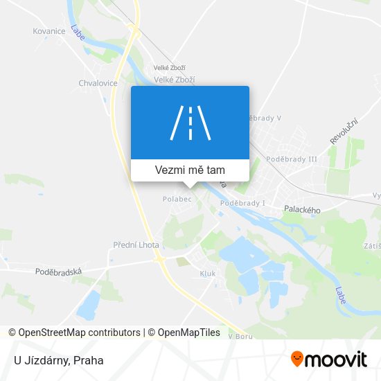 U Jízdárny mapa