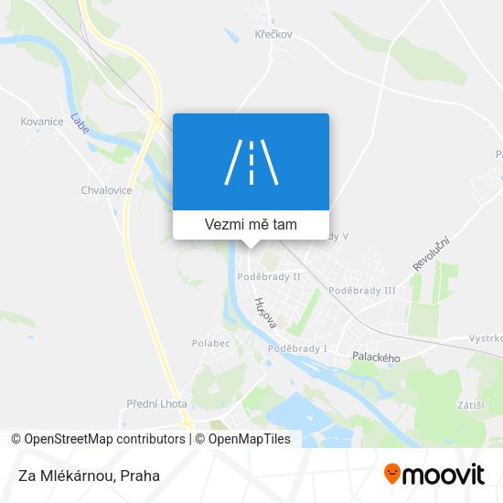 Za Mlékárnou mapa